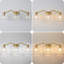Luminaire de meuble-lavabo moderne avec abat-jour en cristal, applique murale à 3 lumières DEL à intensité variable pour salle de bain, miroir et salle d'eau-1084071105