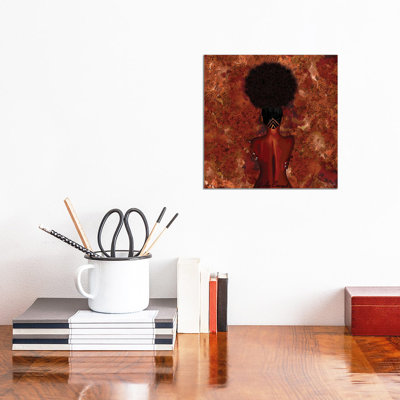 I Am Enough by Faith With An E - Wrapped Canvas Print