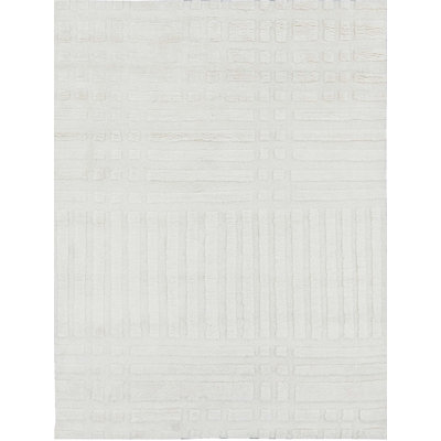 Wool Area Rug in Ivory