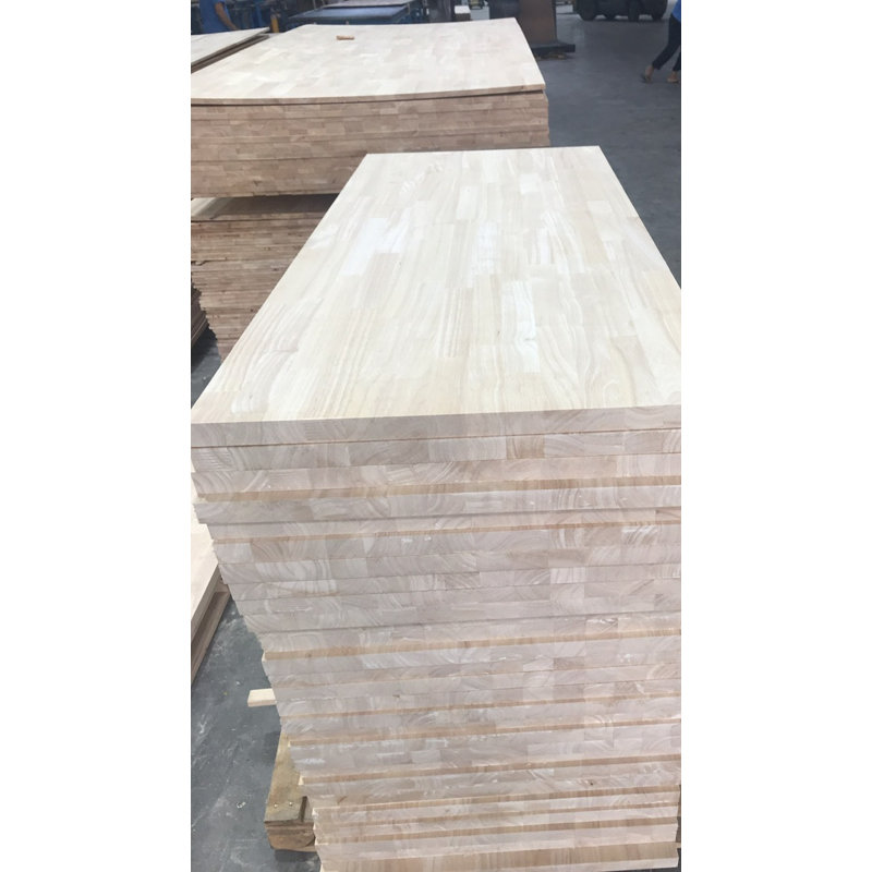 Solid Hevea butcher block workbench