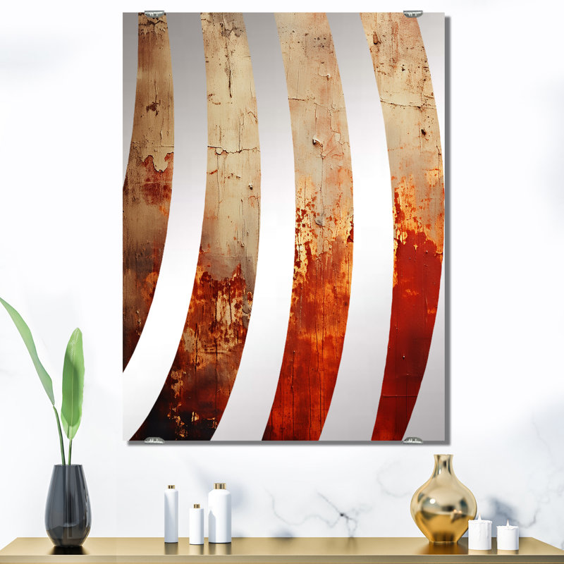 Miroir mural Dogus - Abstract Collages, 40 po x 30 po