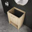 Meuble-lavabo autoportant 24 po Oak