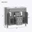 Meuble-lavabo moderne 36 po avec lavabo supérieur-1593071345