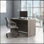Retour de bureau polyvalent de 48 po x 24 po avec surface durable et finition brune moderne pour des espaces de travail personnalisables-129689014-129689015