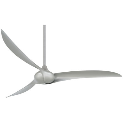 Wave 65'' 3 - Blade Standard Ceiling Fan with Remote Control