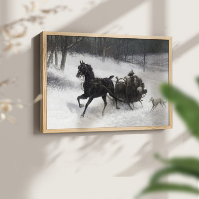 Vieille faune rétro - impression encadrée