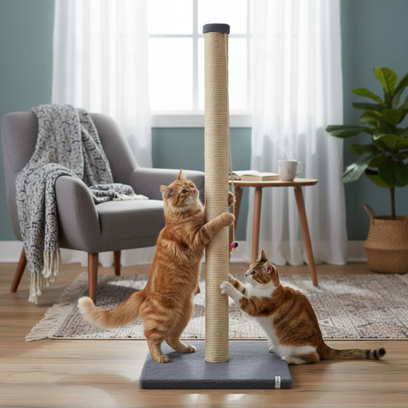 Grattoir pour chat, Anthracite