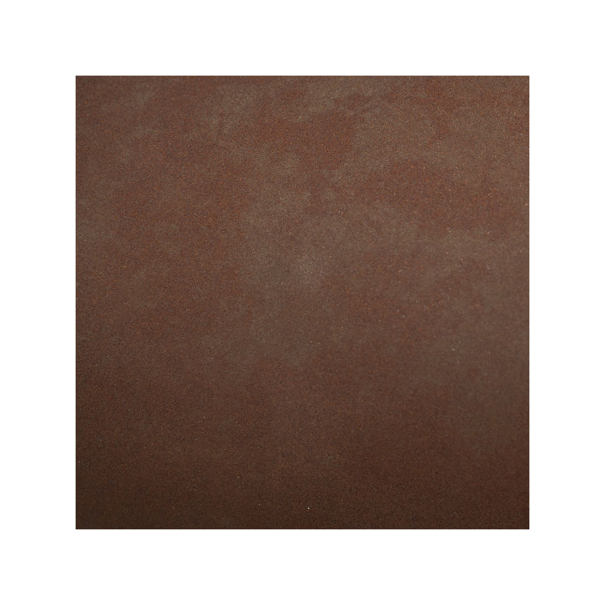 Logan Radiance - Trapezoid Ceramic Flush-Mount, Incandescent (Not Included), Real Rust