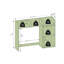 73.3 cm H x 93.8 cm W Book Display Bookcase