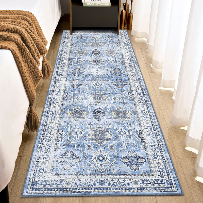 Tapis Trevares avec envers antidérapant, Tapis de couloir 2 pi x 6 pi