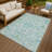 Machine Washable Indoor/Outdoor Chantille ACN2291 Global Rug-1049475238