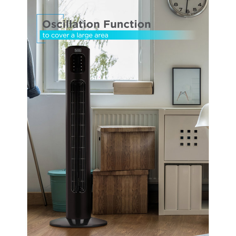 Black + Decker 38.2'' Oscillating Tower Fan