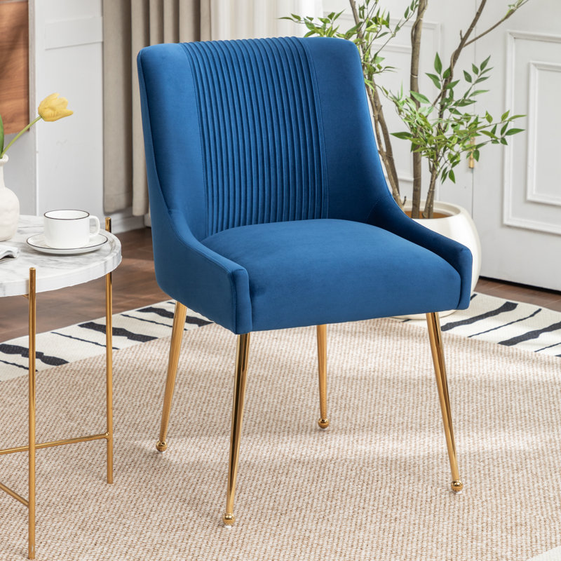 Chaise d'appoint Elian, Marine, 6