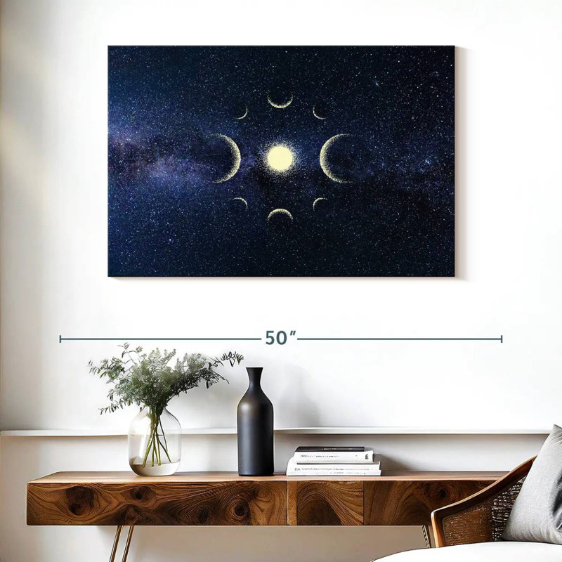 Oberle Abstract Space, 26" H x 39" W