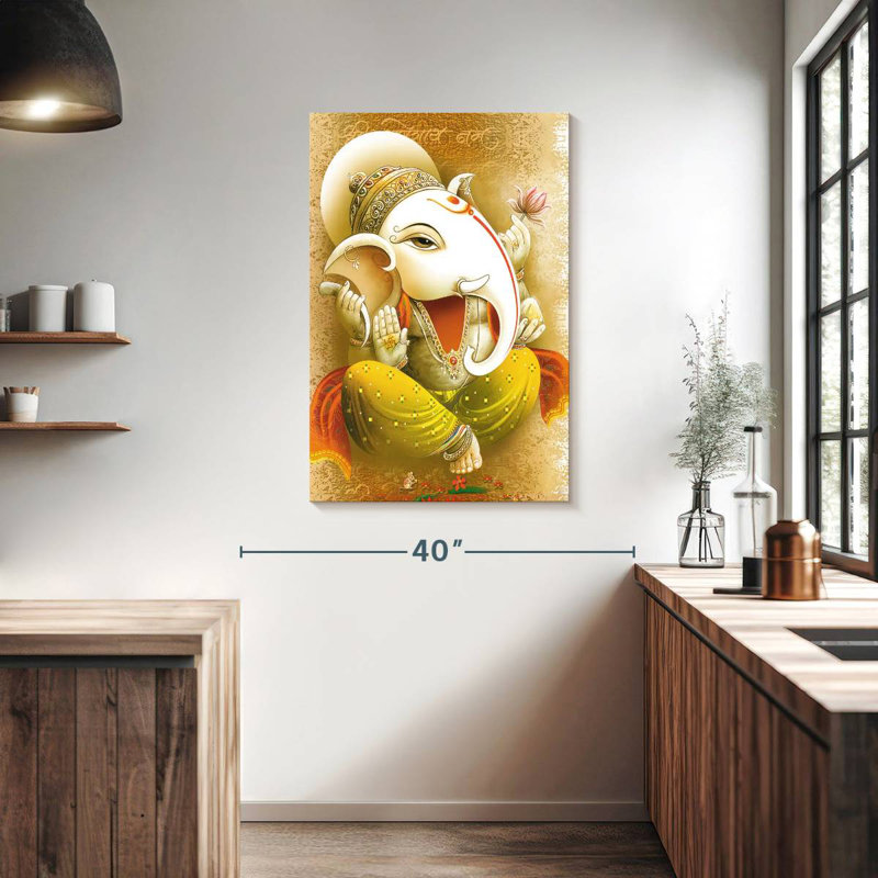 Adella Hindu Lord Ganesh, 39" H x 26" W