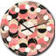 Horloge murale rétro Mid-Century-40743783