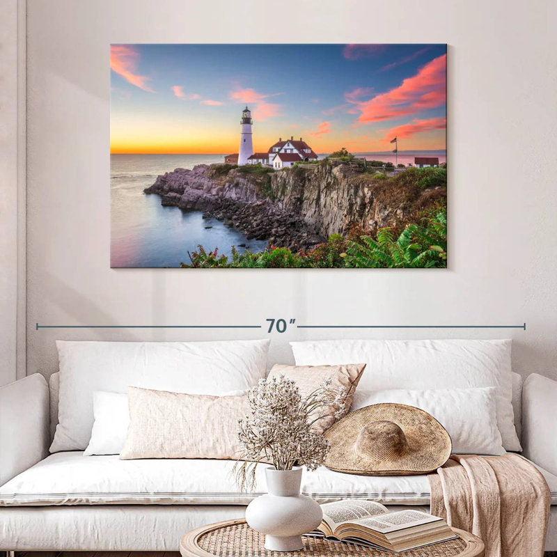 Aletra, phare de Portland Head, H 32 po x l 48 po