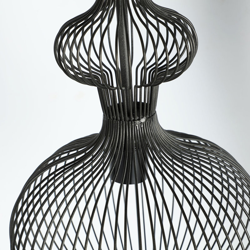 Meurer 1 - Light Black Unique/Statement Pendant