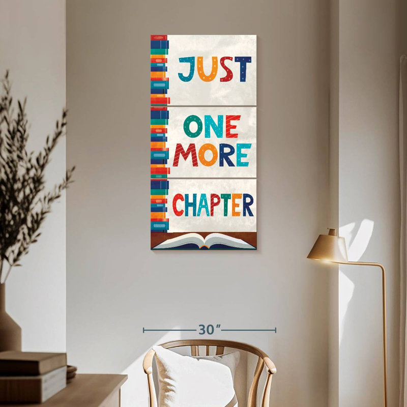 One More Chapter, 62" H x 30" W