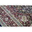 Tapis bleu marine et vin de haute qualité noué à la main