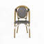 Chaise d'extérieur en polyuréthane et aluminium pour l'extérieur