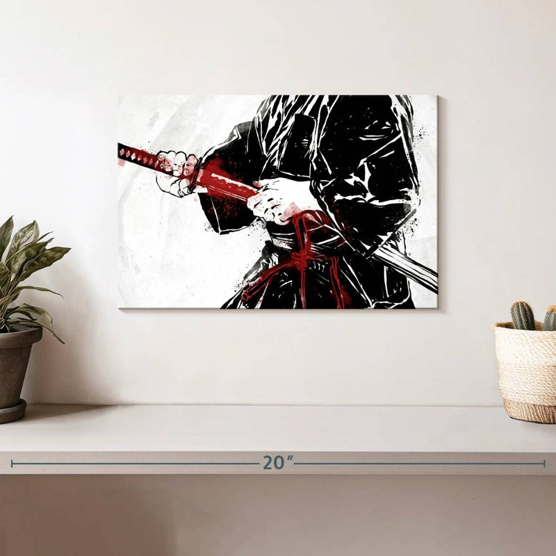 Sireci Katana Man, 8" H x 12" W