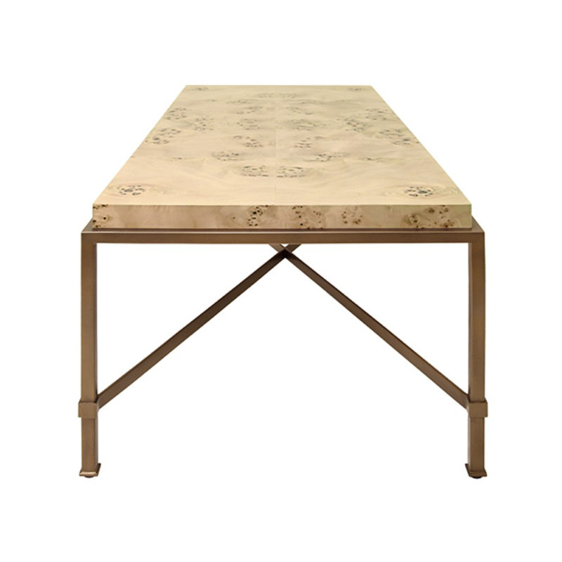 Hardwick Solid Wood Coffee Table, Light Brown