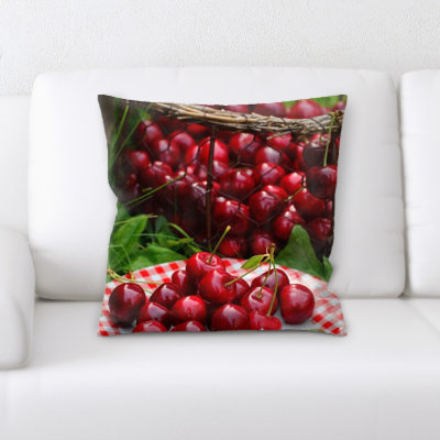 Coussin en cerises