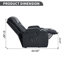 Fauteuil inclinable en polyuréthane PU jusqu'à 350 LBS