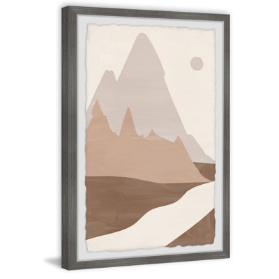 Triangle Peak - Single Picture Frame Painting