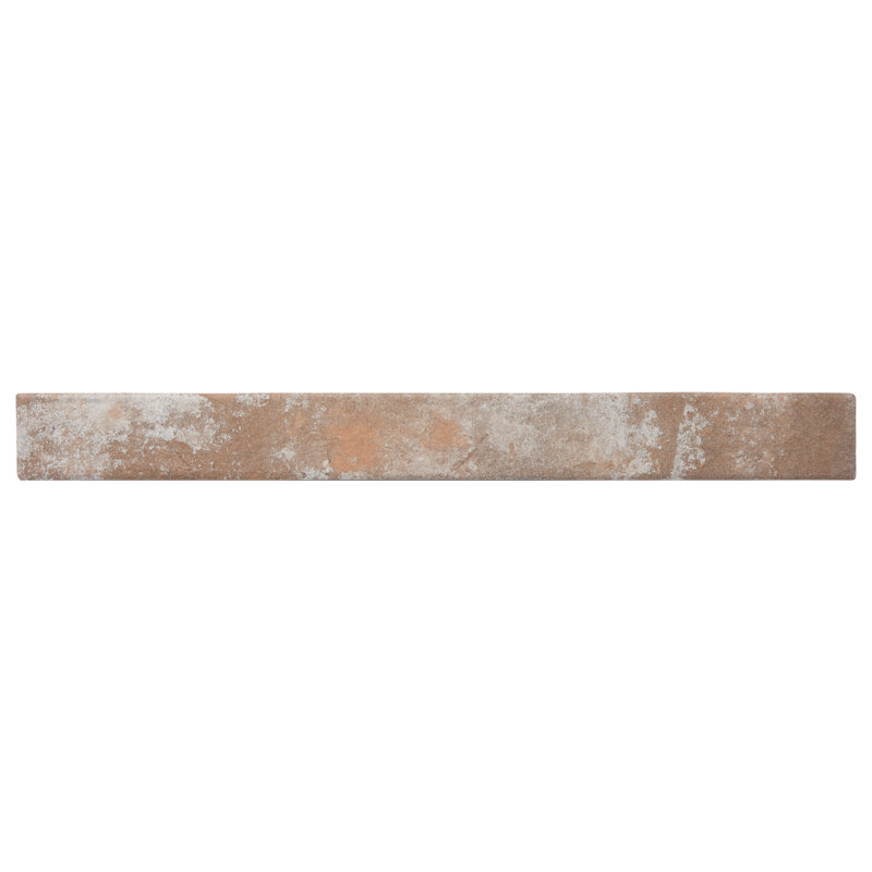 Bantry 1,88 po X 17,71 po Carreau de plancher et de mur en porcelaine matte (8,28 pieds carrés / caisse), Terre cuite sable