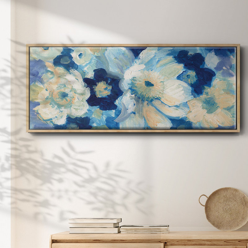 Blue Nocturne II- Framed Canvas