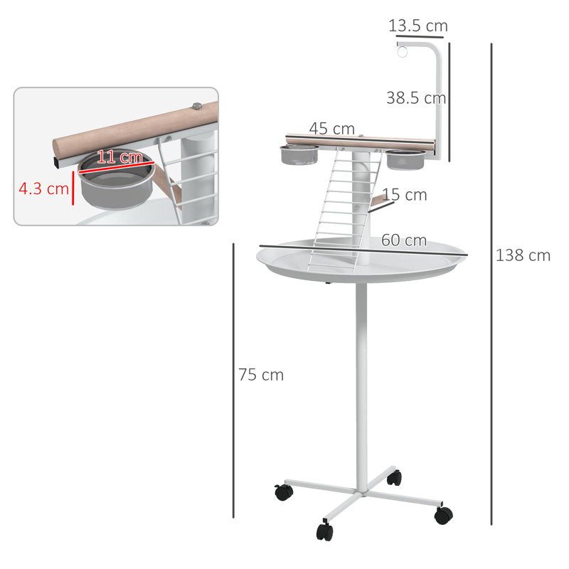 Freestanding Feeding Station