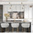 Chantae 3 - Light Brass LED Pendant