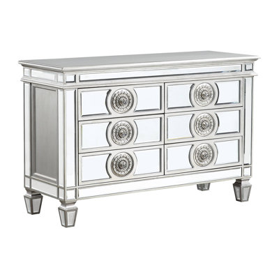 Shotwell Mirrored 6 - Drawer Server