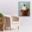  «Curly Ii» par Lucia Heffernan, art mural sur toile, 26 po x 34 po-1054274453