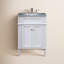 Rivers 24'' Single Bathroom Vanity with Marble Top-27014500