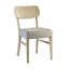 Chaise d'appoint de style transitionnel 2Pc