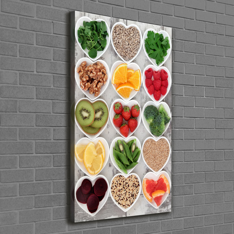 Healthy Food - Wrapped Canvas Print
