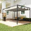 Outsunny 3 x 2m Metal Outdoor Pergola with Retractable Roof-122481051