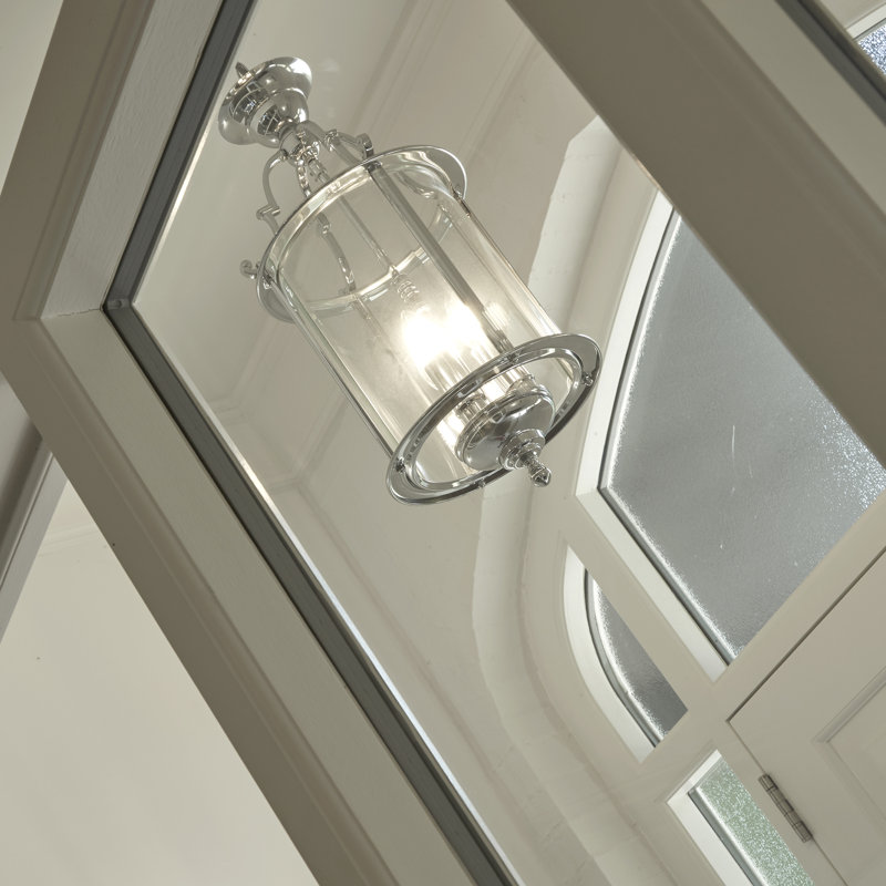 Luminaire suspendu cylindrique de style lanterne à 3 lumières Soissons