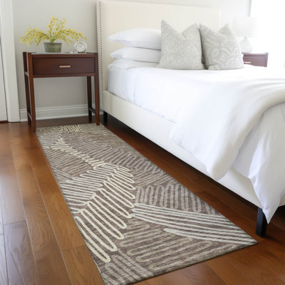 Maliana Washable Floral Indoor / Outdoor Rug