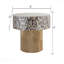 Table basse avec plateau en nacre