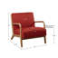 Chaise avec accoudoirs et structure en bois Novak-85515235-88881714