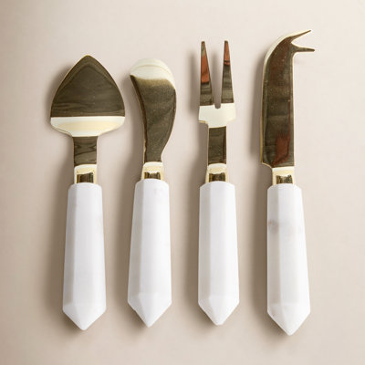 Zala Stainless Steel Cheese Serving Set