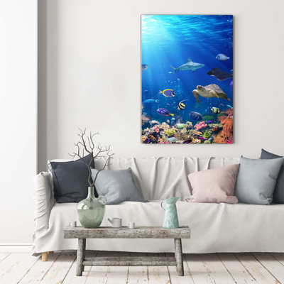 Coral Reef - Wrapped Canvas Print