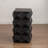 Height Three-Dimensional Embossed Pattern Design Retro Side Table Retro Furniture