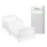 Ensemble lit pour tout-petit Dream On Me Memphis et matelas pour lit bébé/tout-petit Serene Snooze
