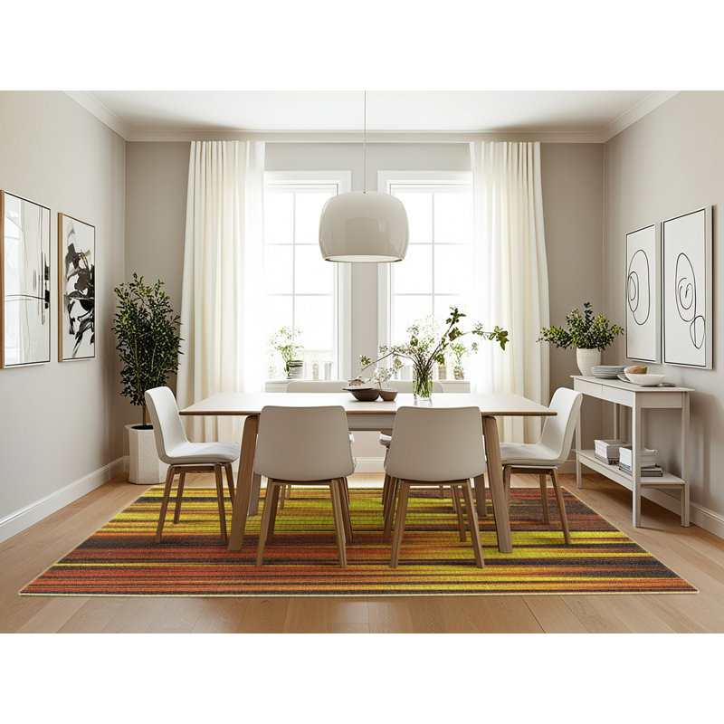 Tapis jaune, Rectangle 7 pi x 10 pi