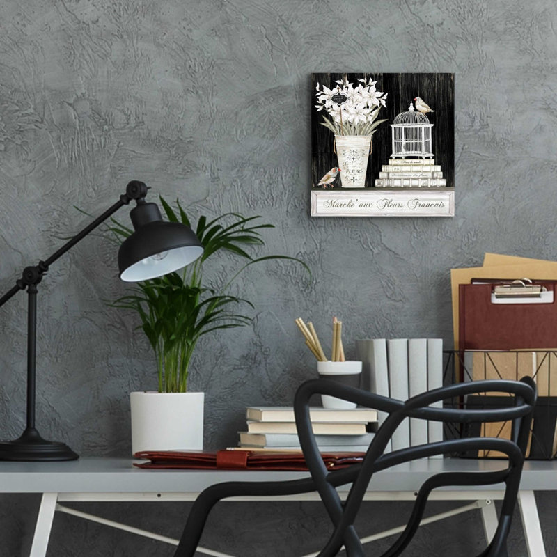 «Amaryllis Still Life» par Cindy Jacobs, art mural en verre acrylique, H 12 po x l 12 po x P 0,13 po